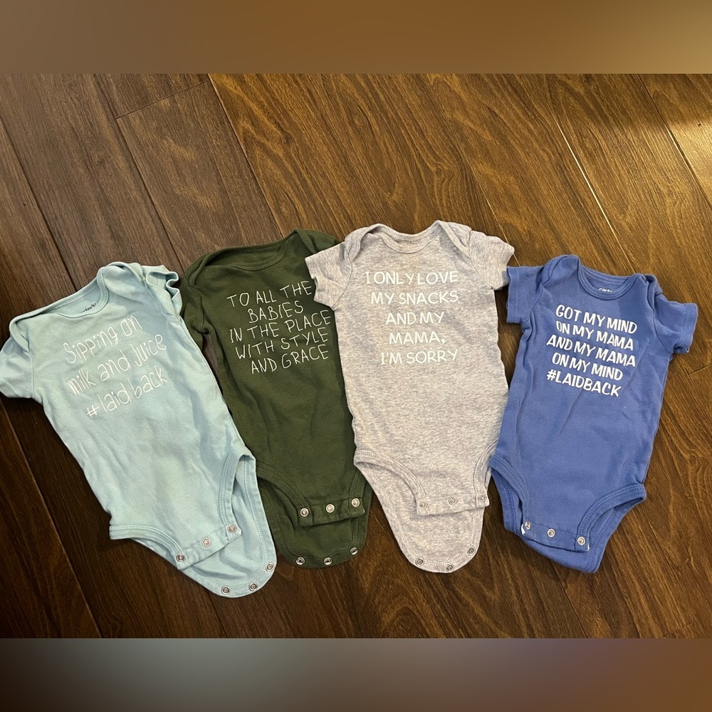 Drake Snoop Dogg and Notorious B.I.G. baby rap lyrics onesies 3months